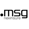 Schwarzes Logo msg nexinsure