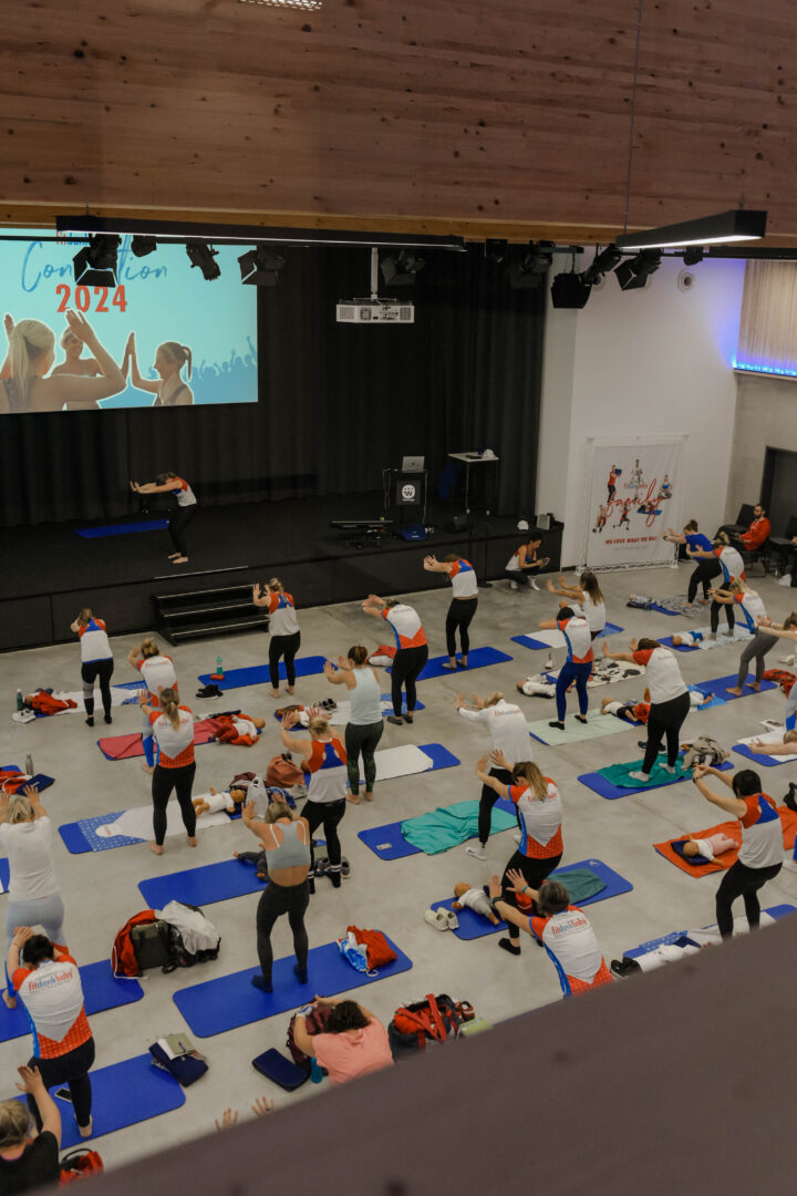 fitdankbaby Training von Oben