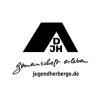 schwarzes Firmenlogo DJH