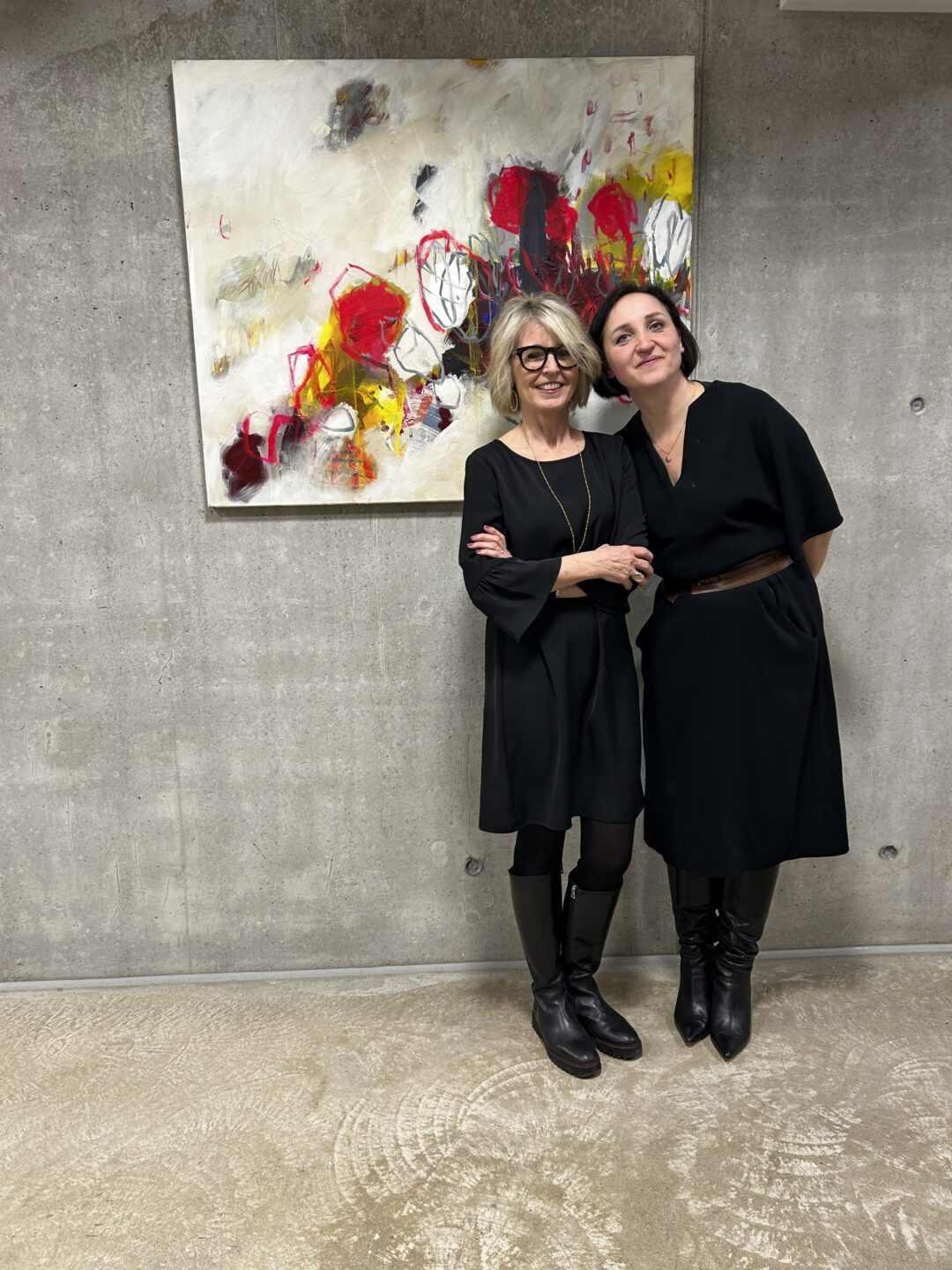 Vernissage Deniz-Deluga und Weber