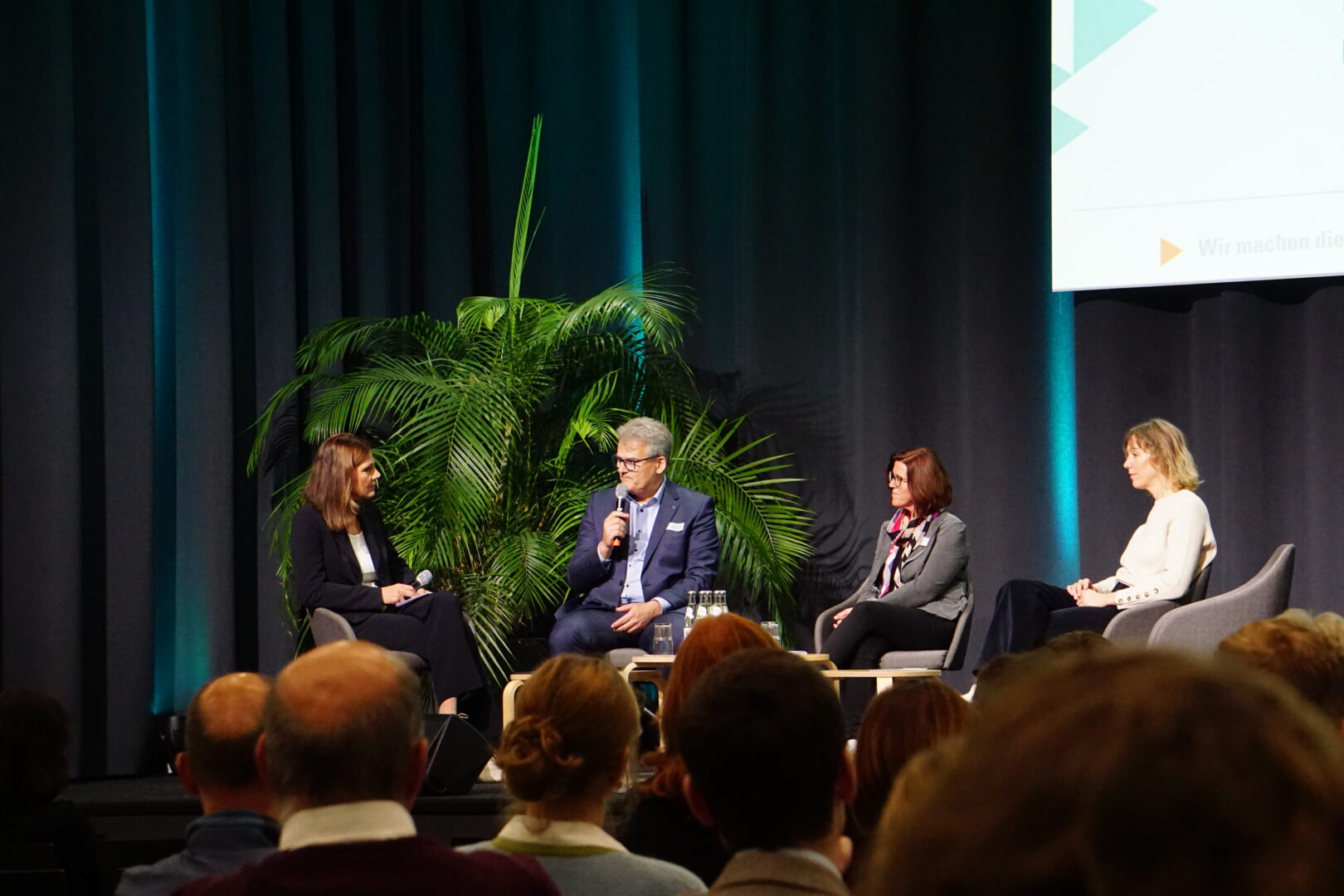 Podiumsdiskussion beim Nachhaltigkeitstag A³ im westhouse