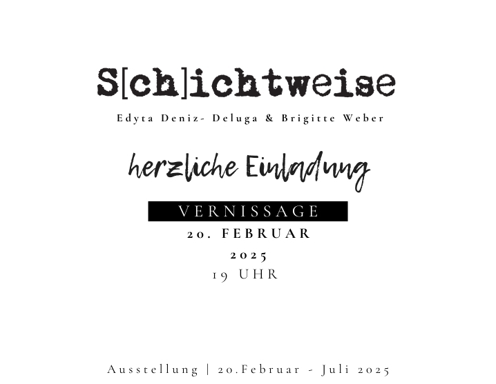 Vernissage zur Ausstellung "Schichtweise" im westhouse