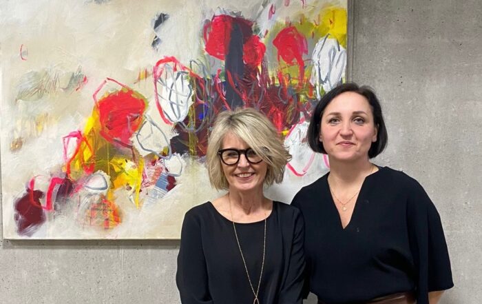 Vernissage Schichtweise Edyta Deniz-Deluga und Brigitte Weber