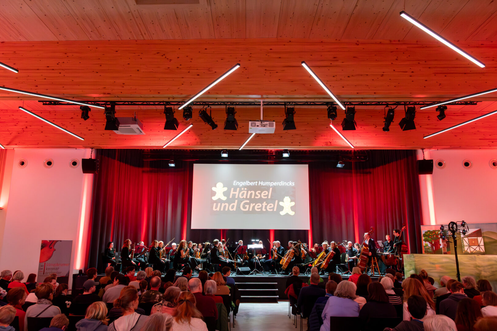 Hänsel und Grätel - Orchester und Saal