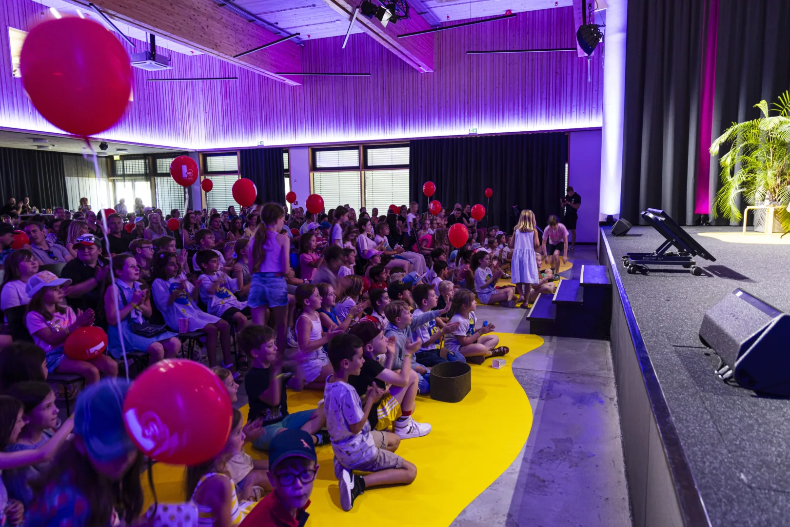 Veranstaltungssaal des Rocketeer Kidsfestival im westhouse