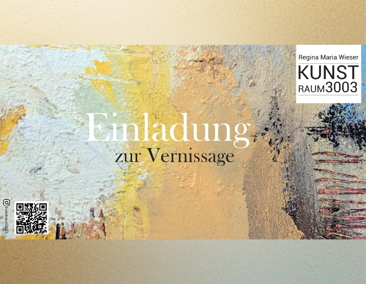 Einladung Vernissage Regina Maria Wieser